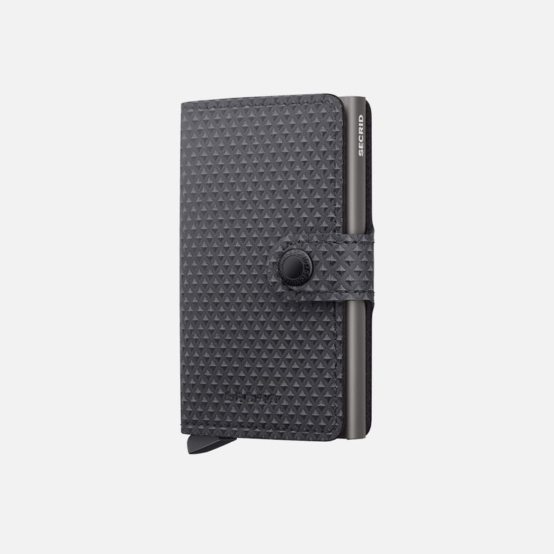 MINIWALLET PYRAMID GREY