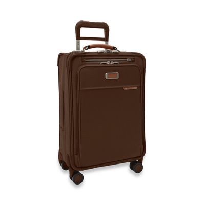 BASELINE ESSENTIAL CARRY-ON SPINNER (BLU122CXSP-18) CHOCOLATE