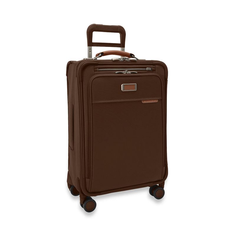 BASELINE ESSENTIAL CARRY-ON SPINNER (BLU122CXSP-18) CHOCOLATE