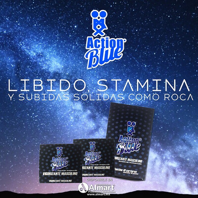 ACTION BLUE 4 PASTILLAS