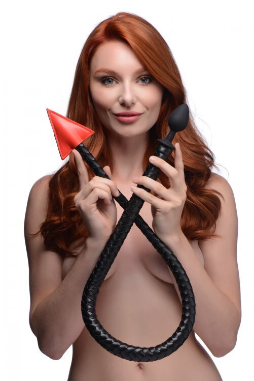 COLA DE DIABLO 😈 CON PLUG