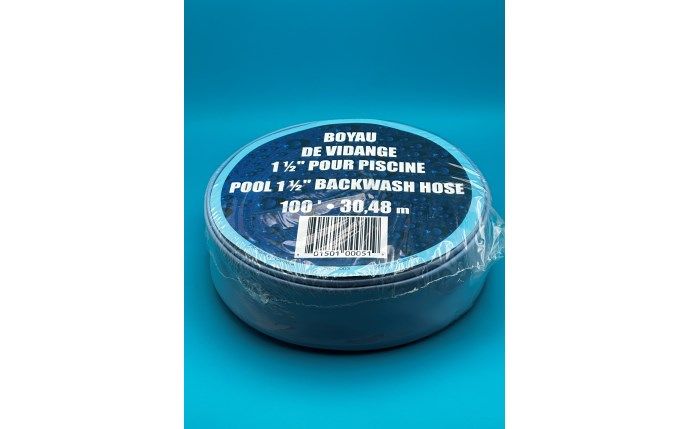 Backwash Hose 1.5" x 100' (CPX-40-9700) (2124WBUE100)