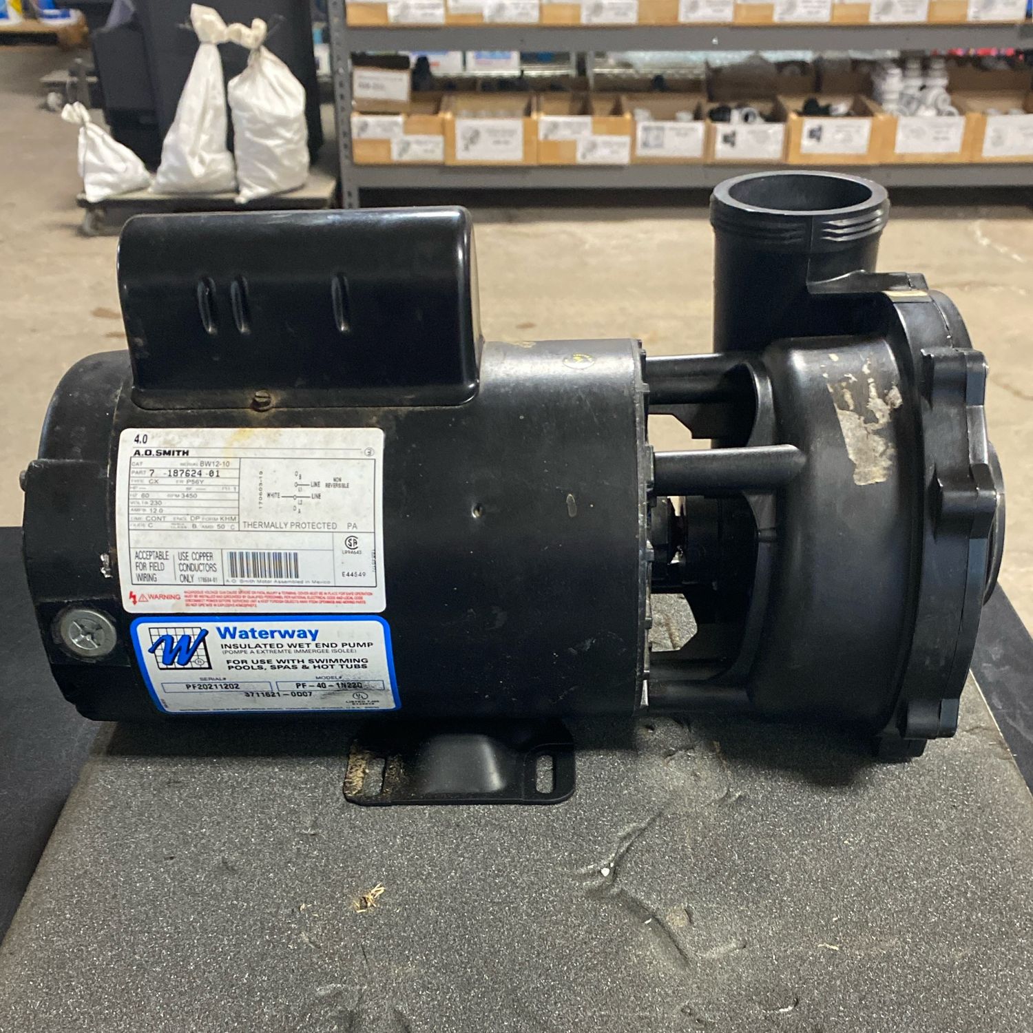 REFURBISHED EXECUTIVE SPA PUMP (4HP) (DISPUMP9)