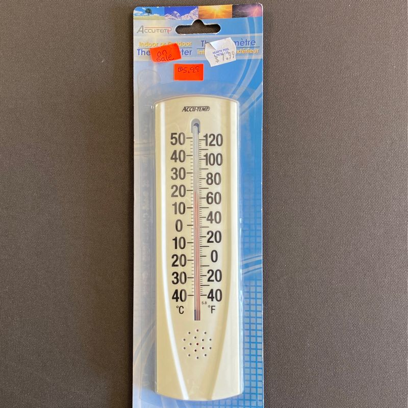 Accutemp Indoor/Outdoor Thermometer