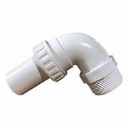 (CQC-401-1009) 1 1/2" ABS Quick Connect 90 Degree Elbow MPT x INS  (750170)