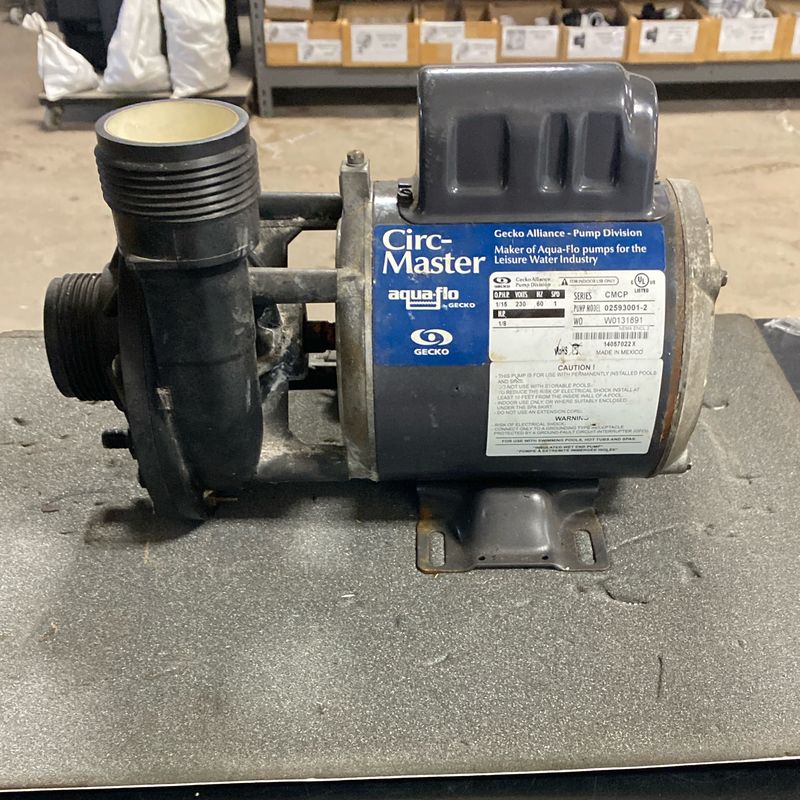 Refurbished Circ Master Spa Pump (1/8HP) (DISPUMP15)