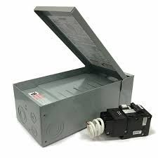 GFCI 50A - outdoor electrical panel - Siemens (15-250)