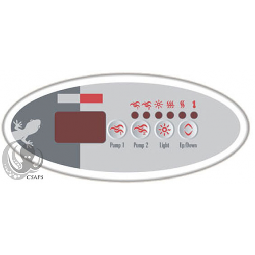 GECKO KEYPAD WITH OVERLAY (GK-BDLTSC9PPD)