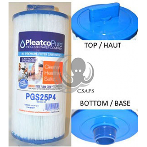 PLEATCO Cartridge 4-5/8" x 9-3/4" (PGS25P4)