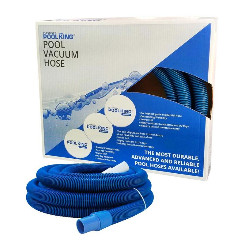 Above Ground Pool King Vacuum Hose - 1 1/4" x 30' (ACC-BE548114030SI)