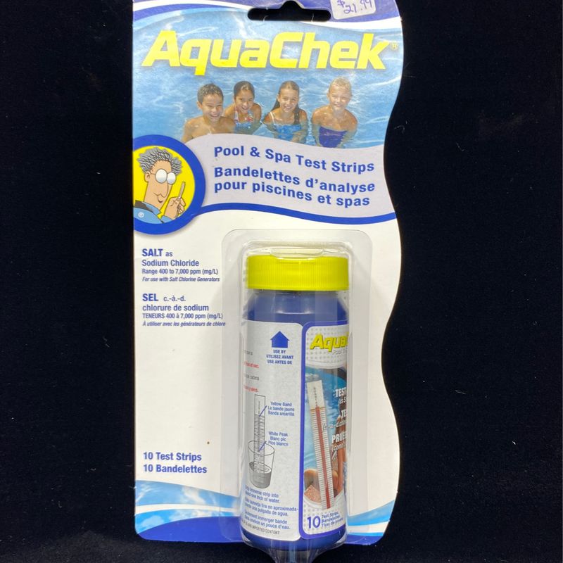 Test Strips, Sodium Chloride - Salt (AC-562107)