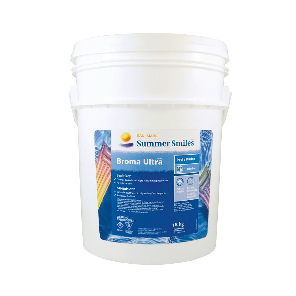 SUMMER SMILES BROMA ULTRA TAB 1 SUMMER SMILES BROMA ULTRA TAB 1" 20g, 18 kg bucket ??