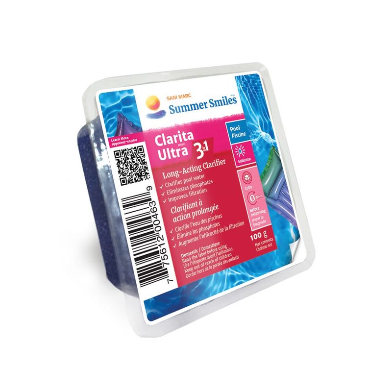 SUMMER SMILES CLARITA ULTRA™ 3 IN 1 GEL CUBE - LONG-LASTING CLARIFIER ??