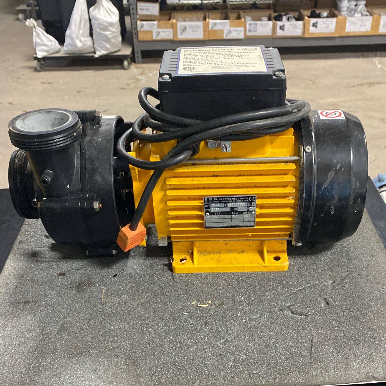 Refurbished Spa Pump w/ Volute Wet End (4HP) (DISPUMP11)