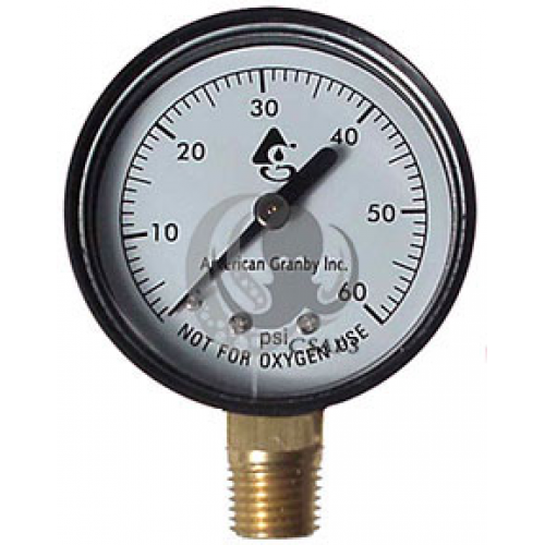 PRESSURE GAUGE,  60 Lb (PG-60)