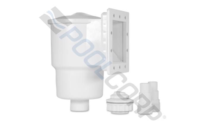 White Small Mouth Wall Skimmer for Above Ground Pool (CQC-25-0006)