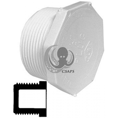 Plug Mpt 1-1/2" MPT (450-015)