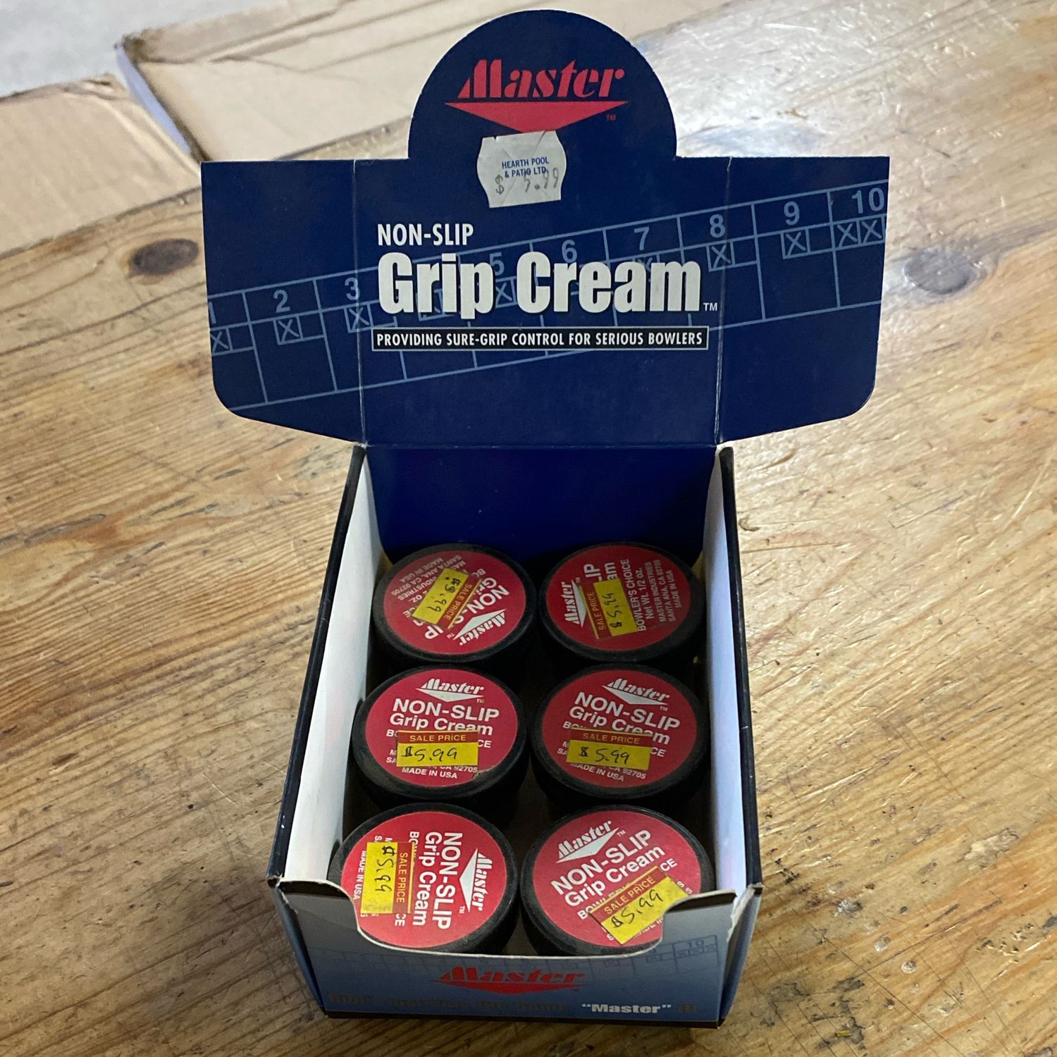 MASTER GRIP CREAM - SURE-GRIP FOR BOWLERS