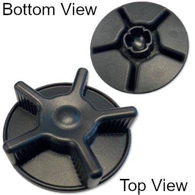 BULLFROG FITTING, VALVE ADJUSTMENT KNOB (10-2860)