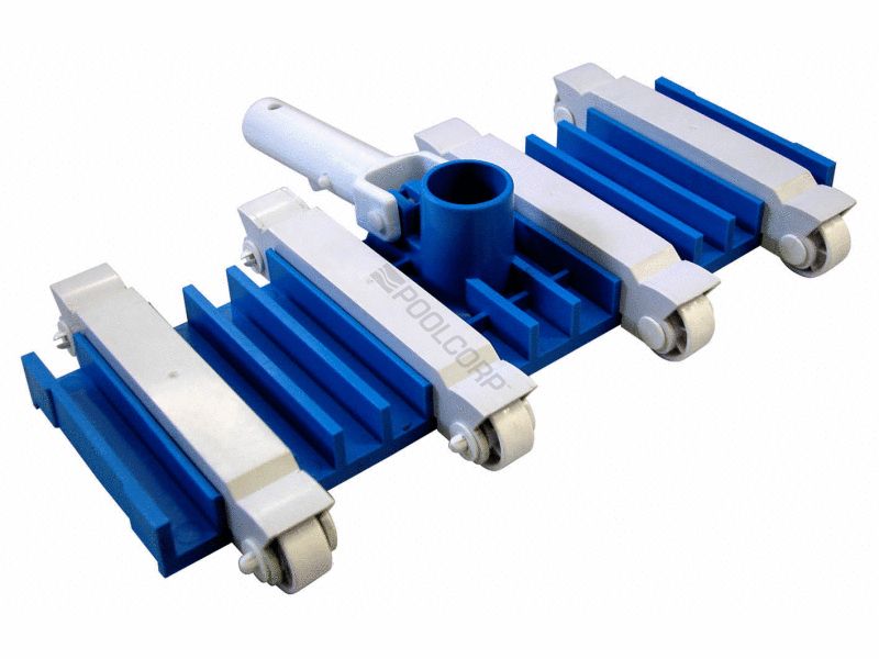 POOLSTYLE DELUXE SERIES 14" FLEX VAC HEAD W/ ABS HANDLE (PSL-40-0955)