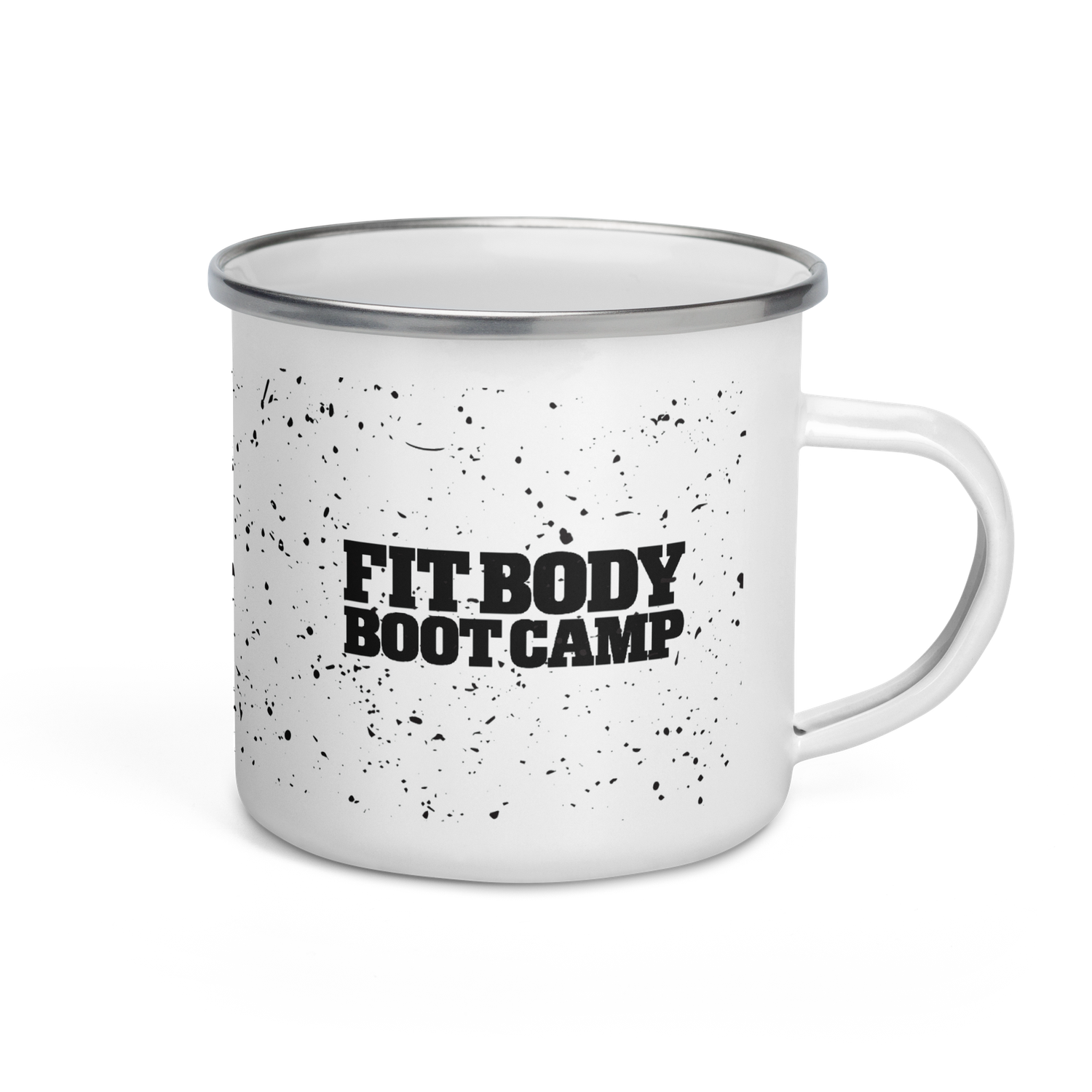 Speckled Enamel Camping Mug