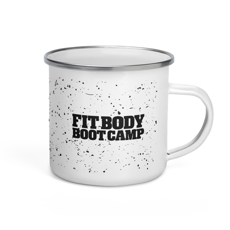 Speckled Enamel Camping Mug