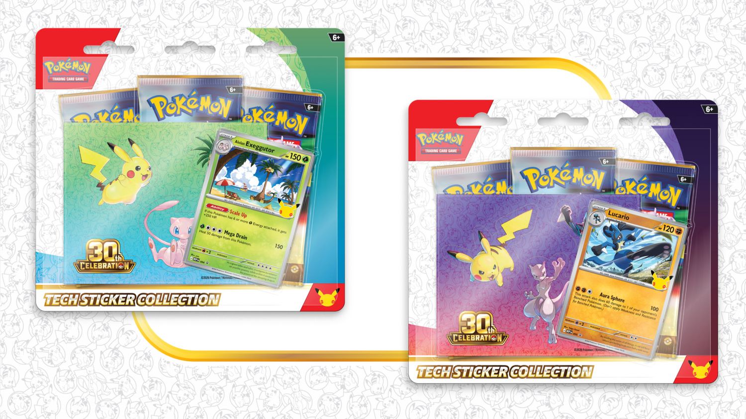 Pokémon TCG: 30th Celebration Tech Sticker Collection