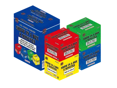 SHOW IN A BOX 2 MINUTES