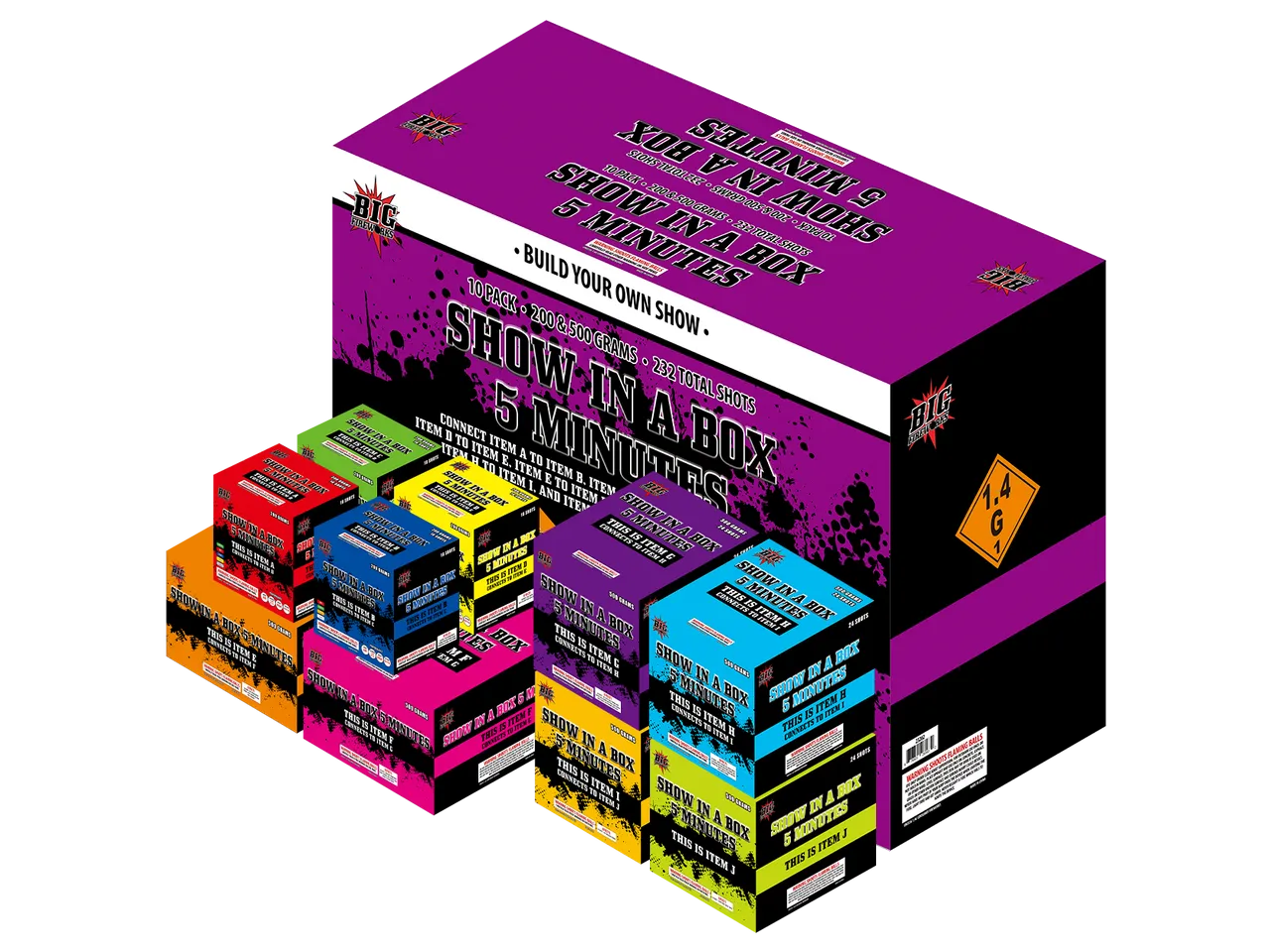 SHOW IN A BOX 5 MINUTES