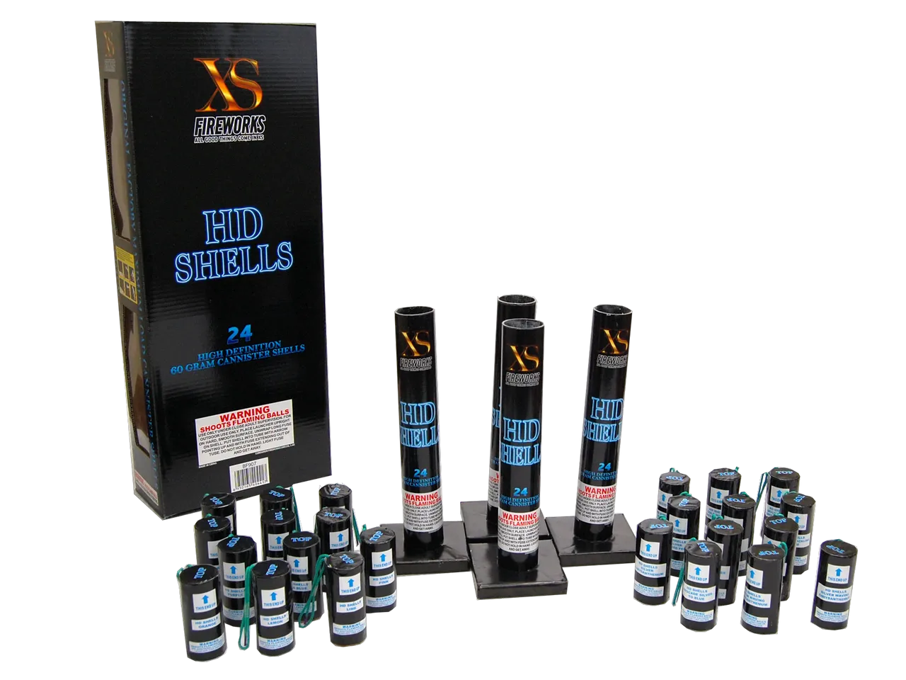 HD SHELL 24 PACK - 60 GRAM CANISTER