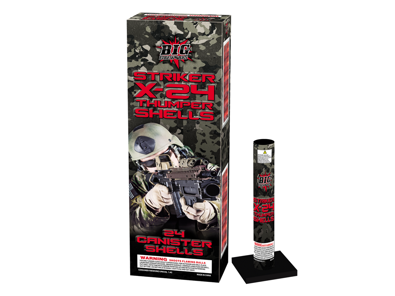 STRIKER X-24 THUMPER SHELLS