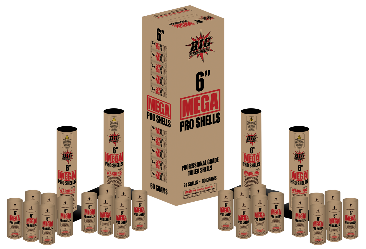 6&quot; MEGA PRO SHELLS