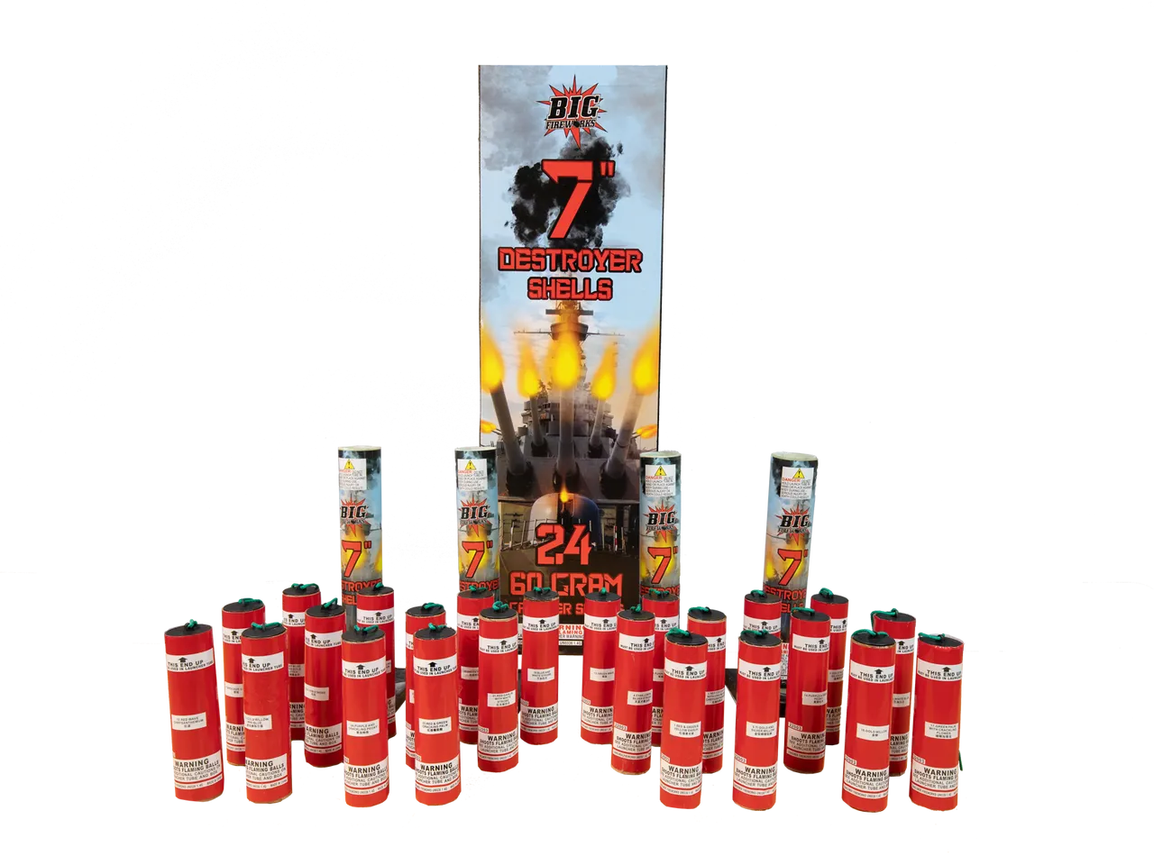 7&quot; DESTROYER SHELLS