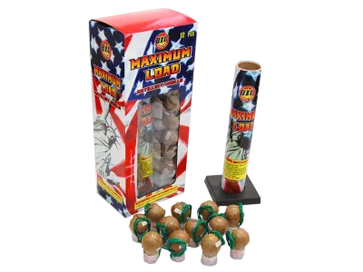 MAXIMUM LOAD 12 PACK ARTILLERY SHELL