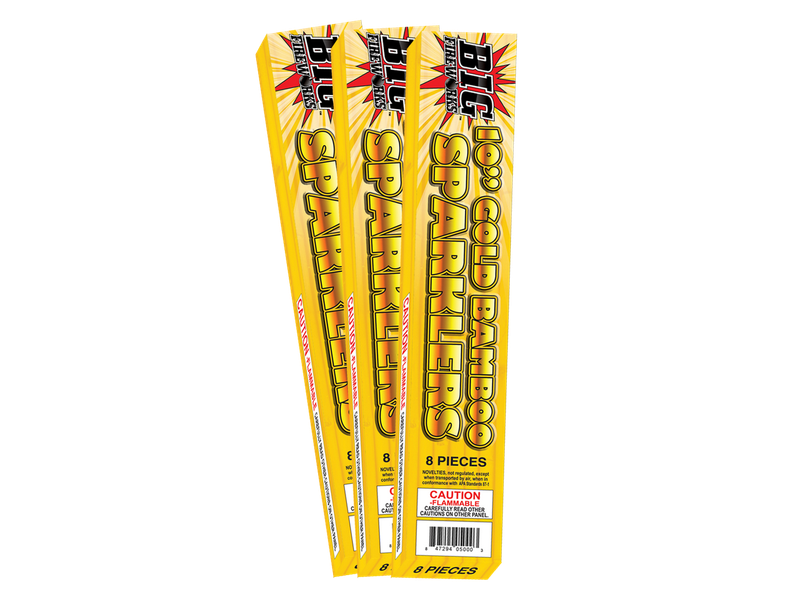 10" BAMBOO GOLD SPARKLER BF5000