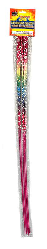 36" MORNING GLORY TORCH SPARKLER