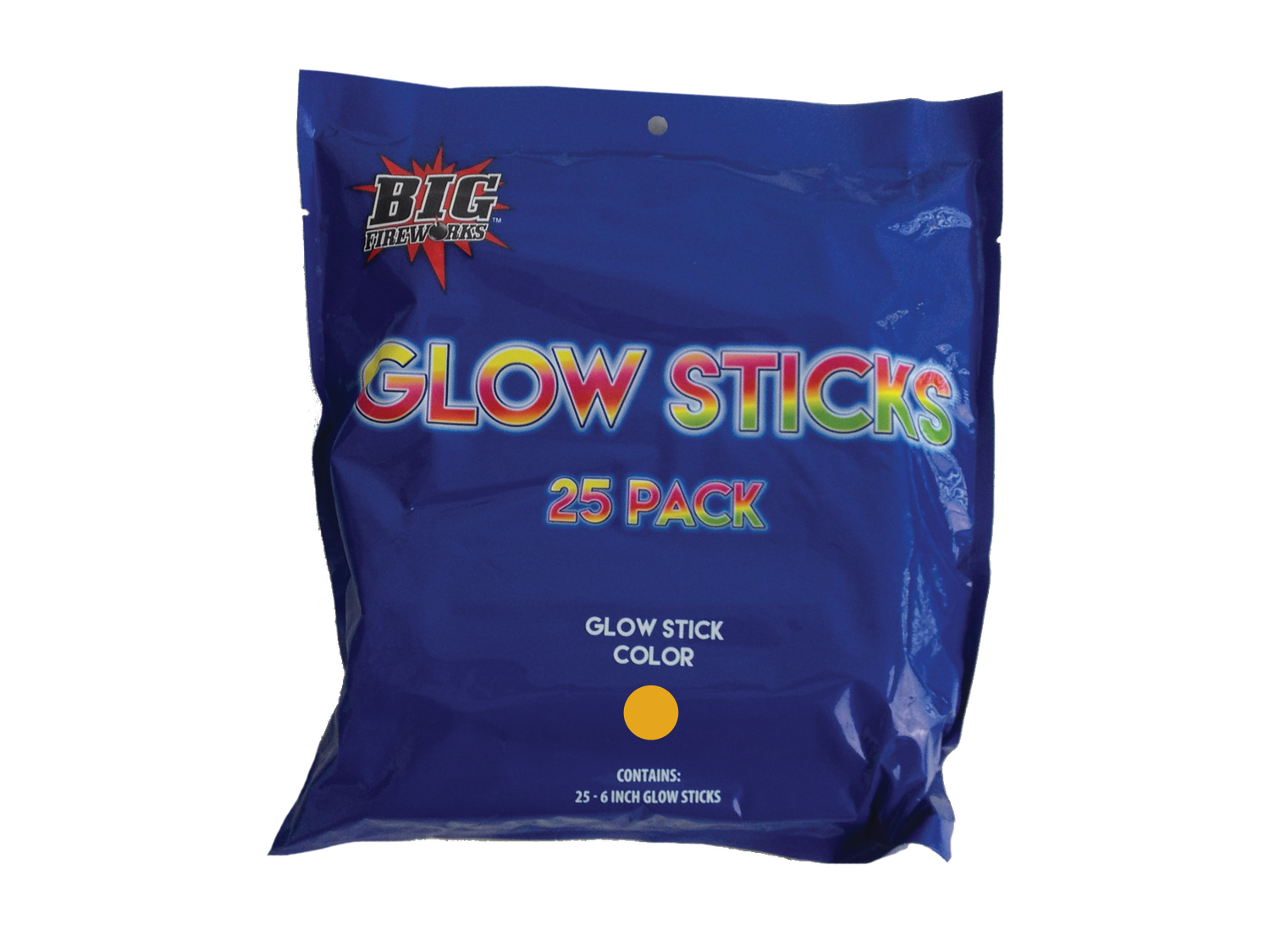 25 PACK GLOW STICK - ORANGE