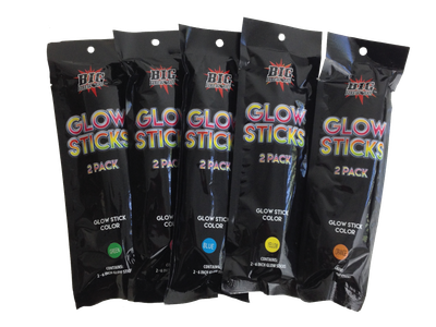 2 PACK GLOW STICK - BLUE