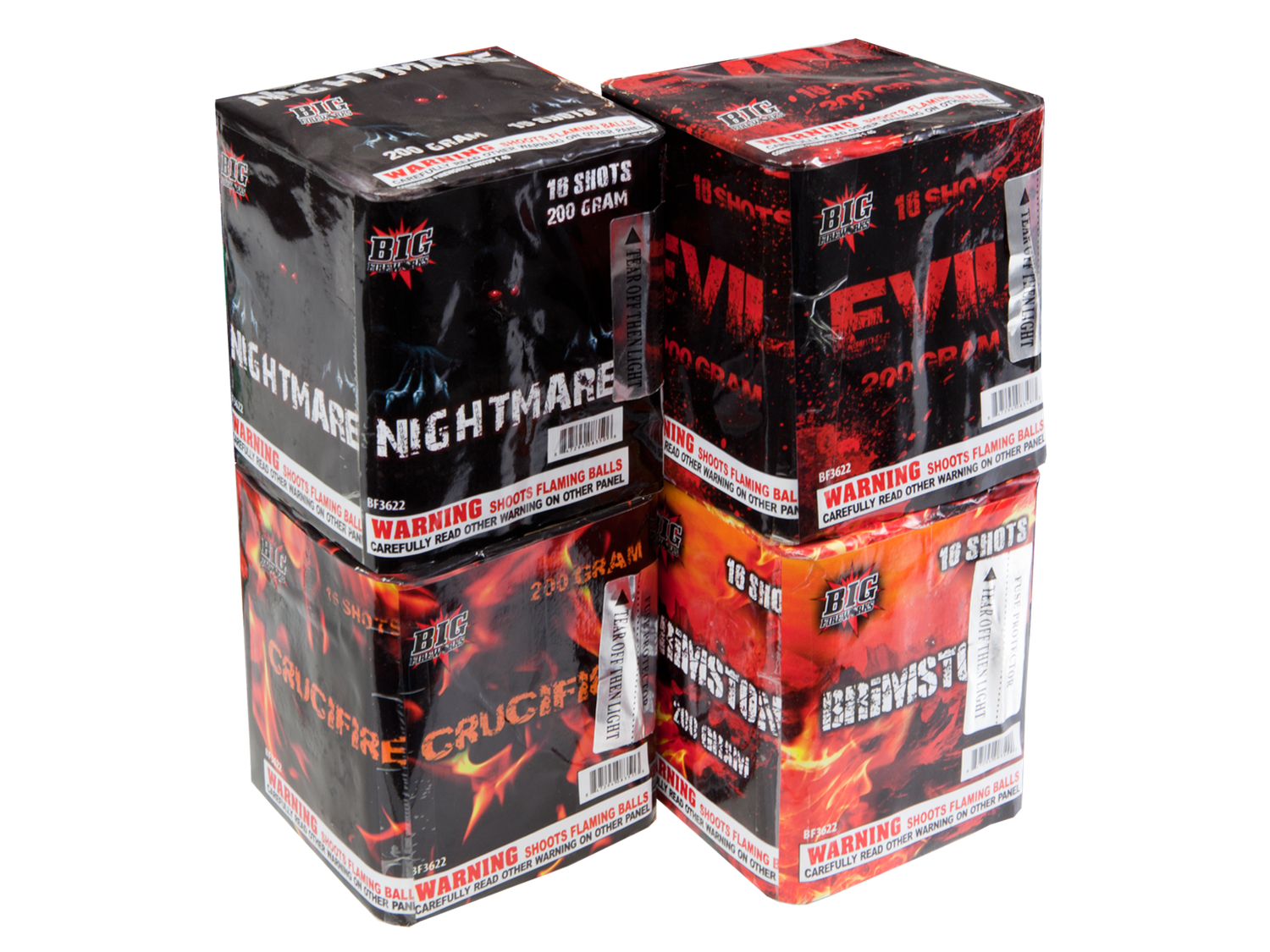 BRIMSTONE EVIL NIGHTMARE &amp; CRUCIFIER ASST