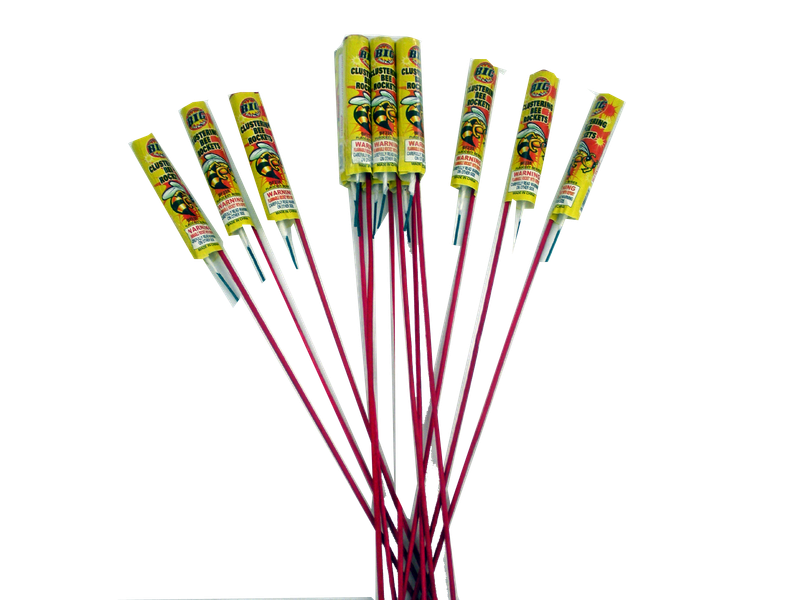 CLUSTERING BEE ROCKETS