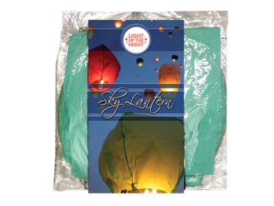 FOLDED PACK ECO SKY LANTERN - MIXED COLOR