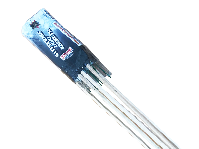 GLITTERING LIGHT ROCKETS