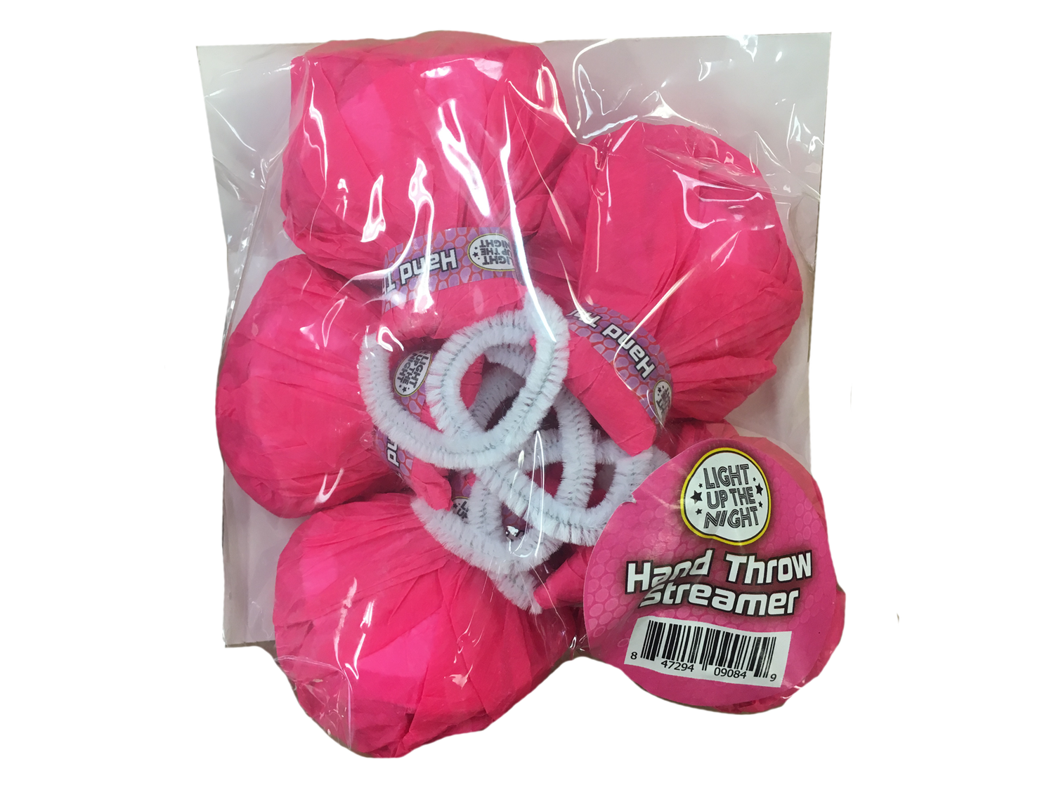 HAND THROW STREAMER - PINK