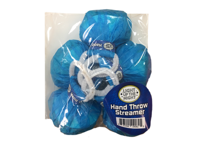 HAND THROW STREAMER - BLUE