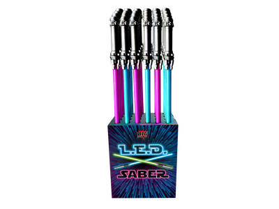 LED SABER IN DISPLAY - NO FIREWORKS