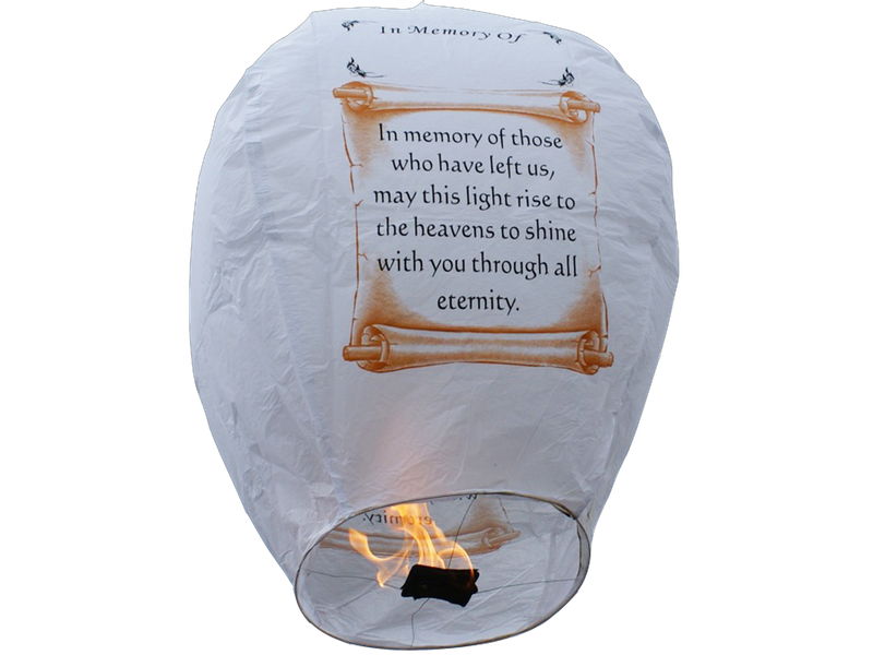 IN MEMORY SKY LANTERN