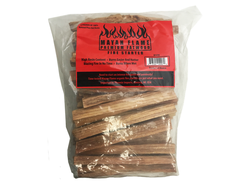 MAYAN FLAME PREMIUM FIRE STARTER 6LBS