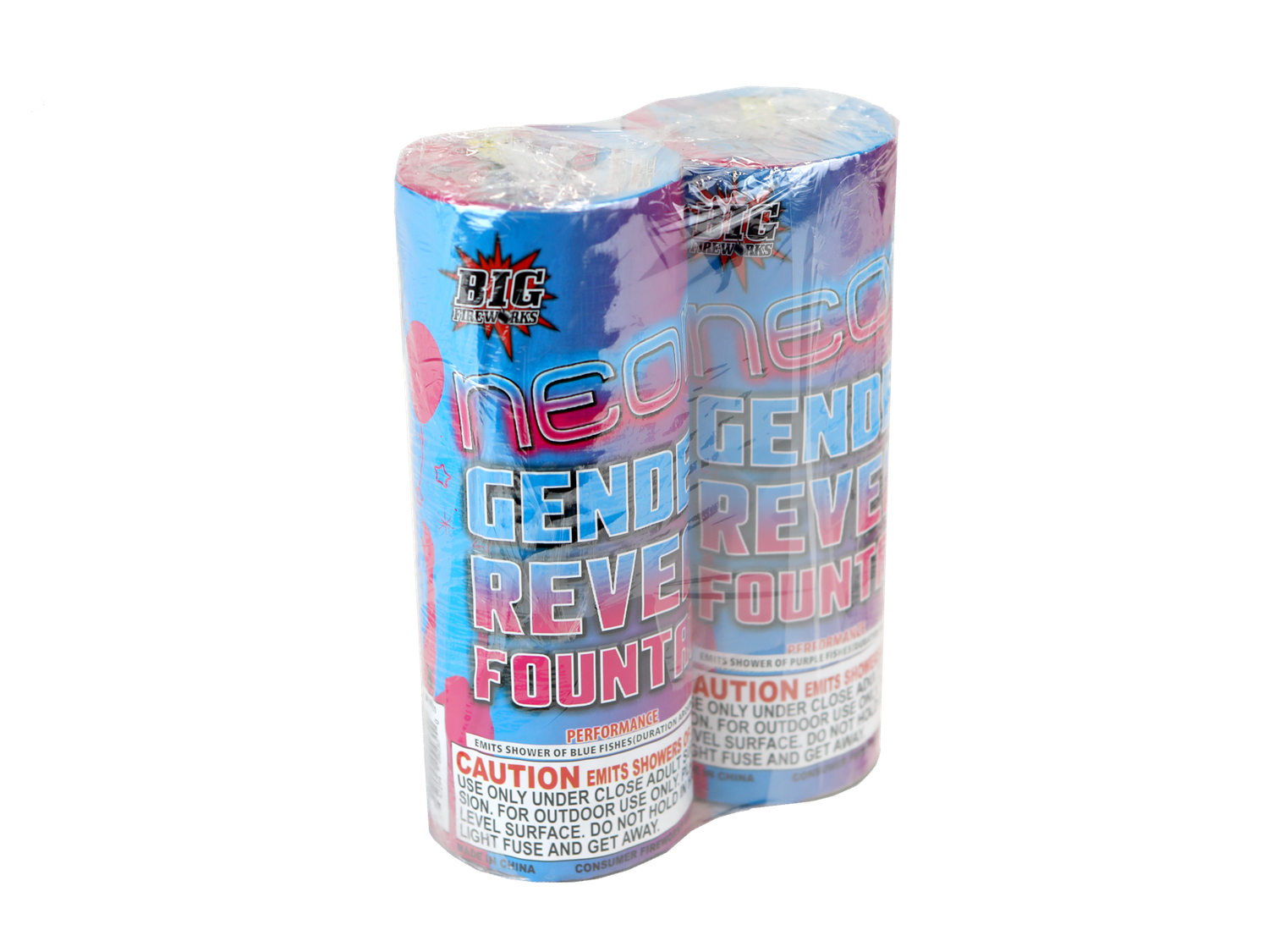 NEON REVEAL FOUNTAIN