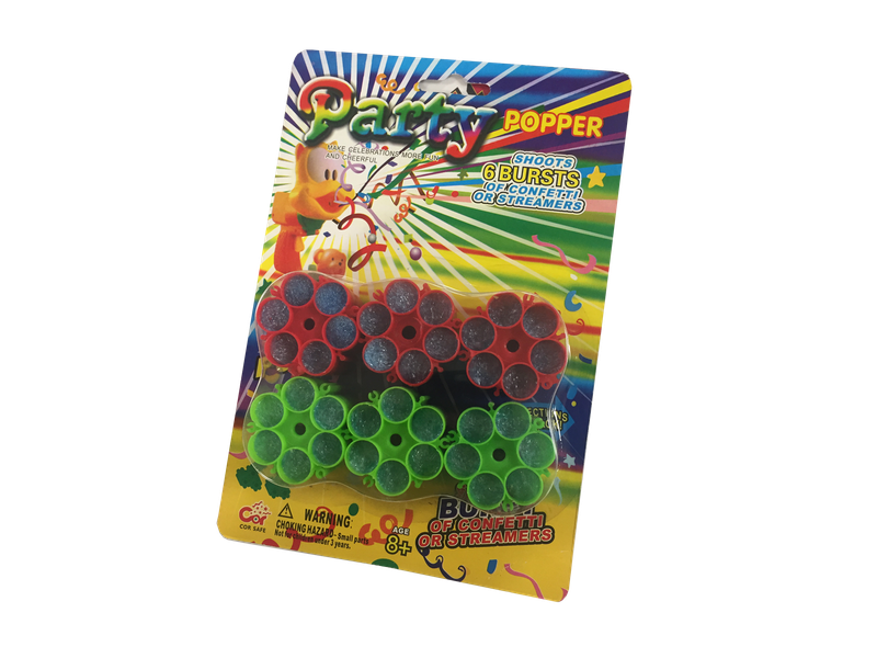 PARTY POPPER REVOLVER REFILLS
