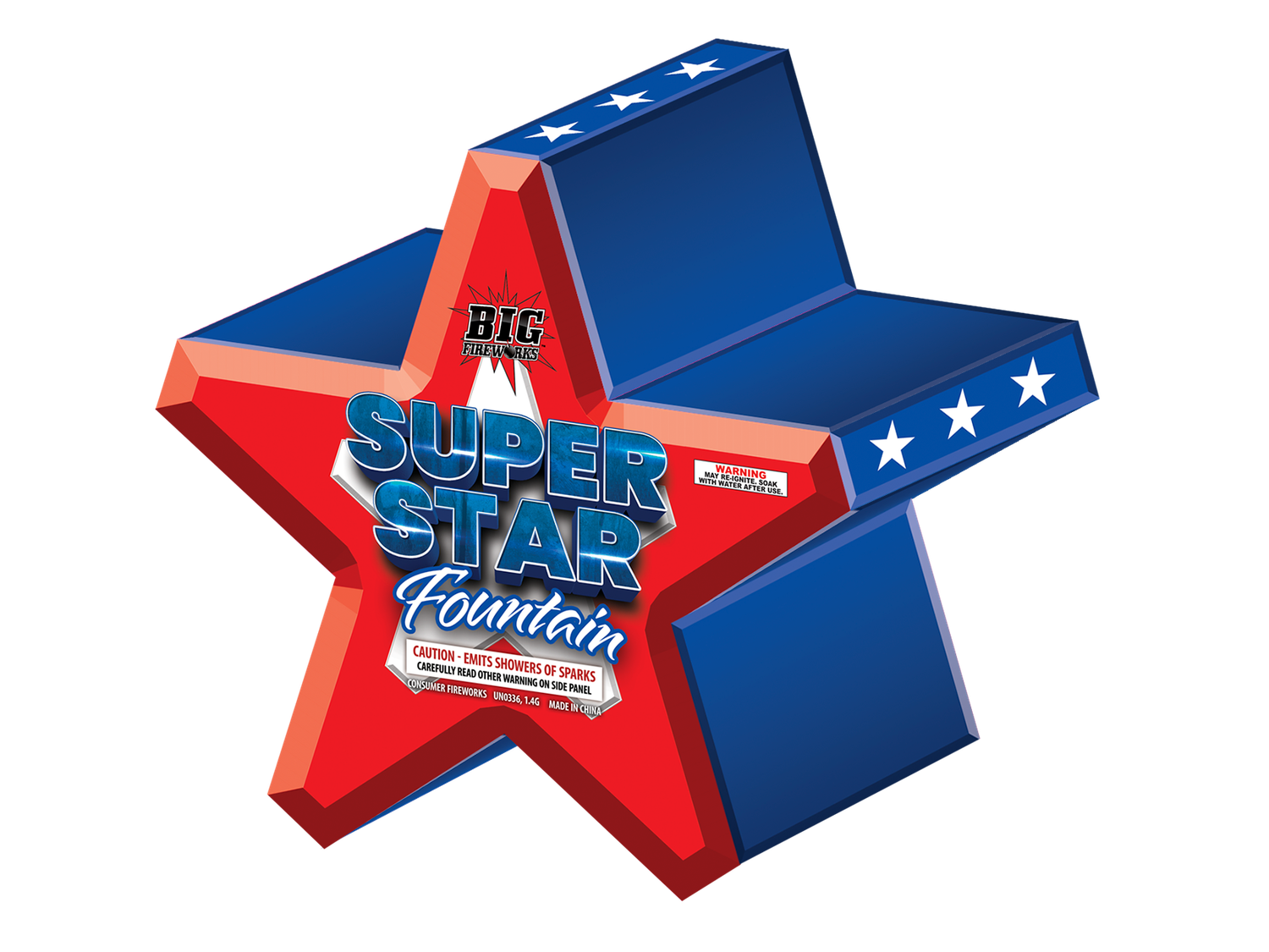 SUPER STAR SHAPED FOUNTAIN